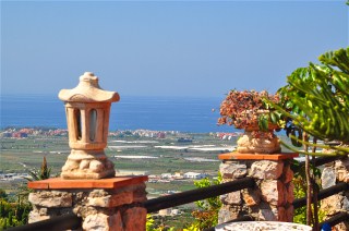 Blick auf Motril und das Meer