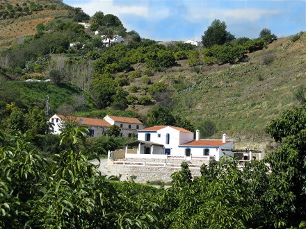Die finca La marfra liegt l�ndlich und ruhig im Hinterland von Almunecar